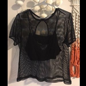 Fishnet shirt